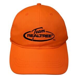 Team Realtree Slideback Baseball Cap Orange OS Adjustable Paramount Outdoors